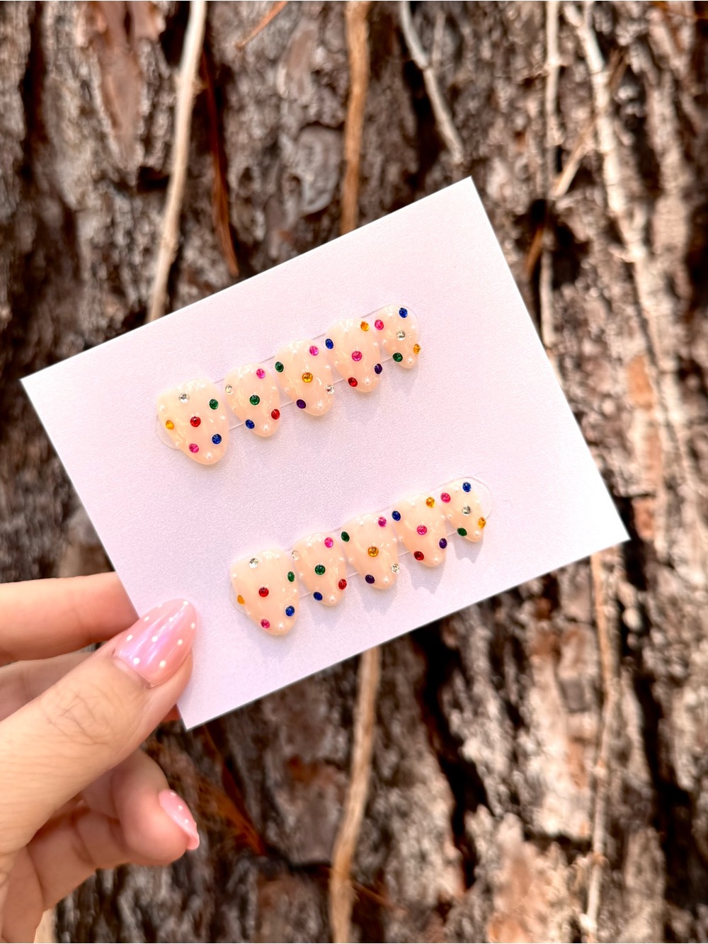 Confetti Sparkle Press-On Nails